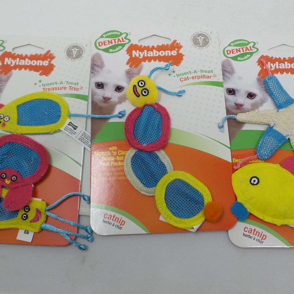Nylabone Munch 'N Clean  Insert-A-Treat Toy-BUNDLE